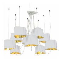 Светильник люстра-Loft1163-10WH