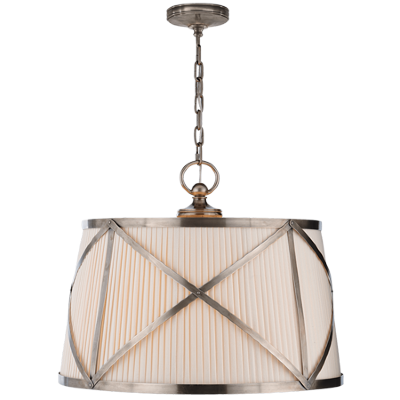 3220.400 Dizainerskii svetilnik DS529 kypit v internet-magazine www.lampadary.ru za 23 800 ryb. <h1 style="text-align: center"><span style="font-size: 28px; font-family: Arial; color: rgb(227, 108, 9);">Дизайнерский светильник DS529</span></h1>

<p style="text-align: justify"><span style="font-family: Arial; font-size: 18px;">Подвесной дизайнерский светильник имеет современный, но при этом и ностальгический ретро дизайн, который формируют неповторимый облик пространства и делают его запоминающимся. Элементы светильника, такие как: потолочная чаша, подвес в виде трубки, каркас плафона и декоративные элементы в виде колец и кованых элементов, выполнены из металла и окрашены в благородные тона. Такие светильники прекрасно подходят к тем интерьерам, дизайн которых оформлены в современном и классическом стилях.</span><span style="font-family: Arial; font-size: 18px;"> Размеры дизайнерского светильника DS529: диаметр светильника 550 мм общая высота 800 мм. Подвес на металлическом креплении обеспечивает надежный подвес дизайнерского светильника DS529. Подвес выполнен из металла и декорирован металлическими элементами. Декоративные элементы предоставляются на выбор. Количество светоточек 3 под патрон Е27х60W. При изготовлении реплики дизайнерского светильника DS529 используется специализированная ткань для создания складок. Плафоны дизайнерского светильника DS529 можем выполнить из различных материалов: ленты эпонж, шелк-атласа, хлопка или натурального шелка. За счет простоты и уникальности конструкции уход за тканевой частью светильника прост и удобен. Цветовая гамма согласно складской программы. Дизайнерский светильник DS529 может быть изготовлен по Вашими размерам. Дизайнерский светильник имеет светорассеивающий экран. Срок изготовления дизайнерского светильника DS529 - от 14 рабочих дней. Производство: Россия.</span></p>

<p style="text-align: center"><strong>В светотехнической компании LAMPADARY.RU Вы можете заказать светильники с учетом ваших пожеланий и по мотивам известного бренда, не нарушая прав авторов и правообладателей.</strong><br> <span style="color: rgb(227, 108, 9);"><strong>НАШИ ВОЗМОЖНОСТИ - ИЗ МЕЧТЫ В РЕАЛЬНОСТЬ!!!</strong></span></p>

<p><br></p>