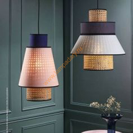 2464.500 Svetilnik iz rotanga "Singapyr" lazyr d 300 h 320 kypit v internet-magazine www.lampadary.ru za 23 900 ryb. s dostavkoi Светильник из ротанга "Сингапур" лазурь d 300 h 320