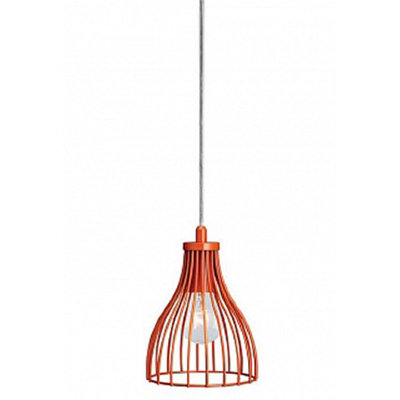 <h1><span style="font-size: 24px;">Светильник подвесной DL-SL04</span></h1>

<p style="text-align: justify">Светильник подвесной DL-SL04 в стиле лофт выполнен из стальной проволоки толщиной 3-4 мм. Цвет покраски красный.&nbsp;Электрический подвес: ретро-провод в тканевой оплетке, потолочная чашка металлическая или пластиковая.&nbsp;Патрон на лампу Е27 - 1 штука в металлическом стаканчике.&nbsp;Лампочка в комплект не входит.&nbsp;Сроки изготовления 14 рабочих дней.&nbsp;Производство: Россия.</p>