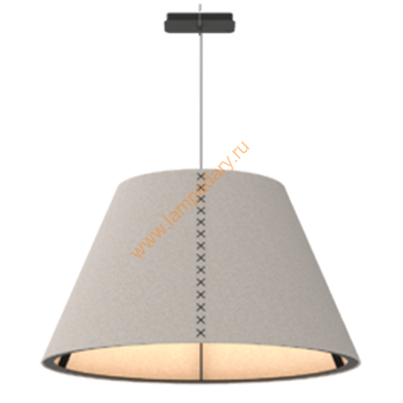 2549.500 Svetilnik iz fetra konys serii d 500 h 250 kypit v internet-magazine www.lampadary.ru za 27 800 ryb. s dostavkoi Светильник из фетра конус серый d 500 h 250