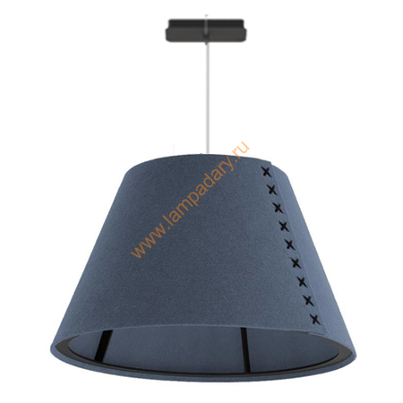 2553.500 Svetilnik iz fetra konys lazyr d 500 h 250 kypit v internet-magazine www.lampadary.ru za 27 800 ryb. s dostavkoi Светильник из фетра конус лазурь d 500 h 250